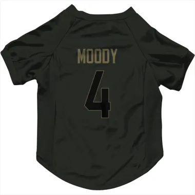 Black San Francisco 49ers Jake Moody   Service Dog & Cat Pet Jersey