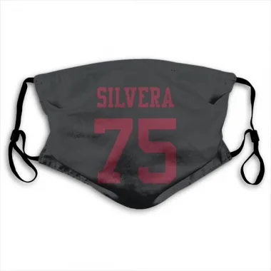 Black San Francisco 49ers Nesta Jade Silvera   Face Mask