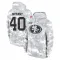 Camo Men's Austin Bryant San Francisco 49ers Arctic 2024 Salute to Service Club Fleece Pullover Hoodie