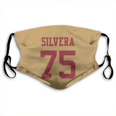 Gold San Francisco 49ers Nesta Jade Silvera   Face Mask