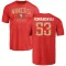 Red Youth Bill Romanowski San Francisco 49ers Distressed T-Shirt -