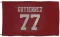 Scarlet San Francisco 49ers Alfredo Gutierrez   Flag (3 X 5)