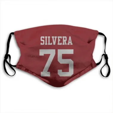 Scarlet San Francisco 49ers Nesta Jade Silvera   Face Mask