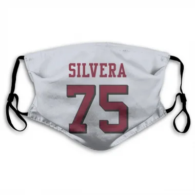 White San Francisco 49ers Nesta Jade Silvera   Rush Face Mask