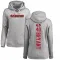 Women's Austin Bryant San Francisco 49ers Pro Line Ash Backer Pullover Hoodie